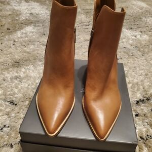 Nine West Tan Heeled Boots